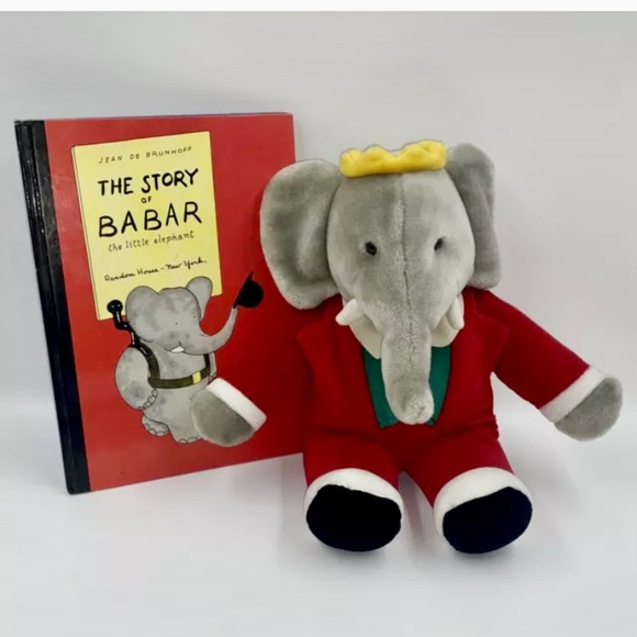 stuffed babar